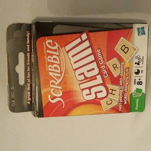 Scrabble Slam! Card Game Word Game Fast Paced Fun! Ages 8+
